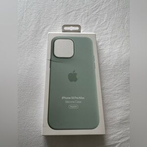 iPhone MagSafe Case - iPhone 14 Pro Max Silicone Case - Sage Green